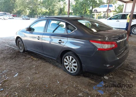 2015 Nissan Sentra Sv из США, поврежденный, VIN 3N1AB7AP8FL675936